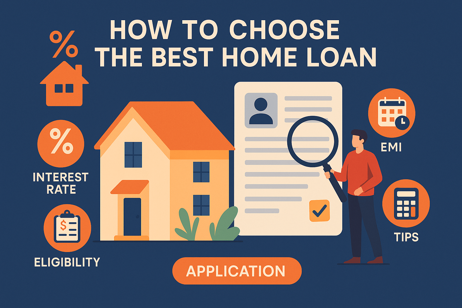 How to Choose the Best Home Loan in India – Interest Rates, Eligibility & Smart Tips